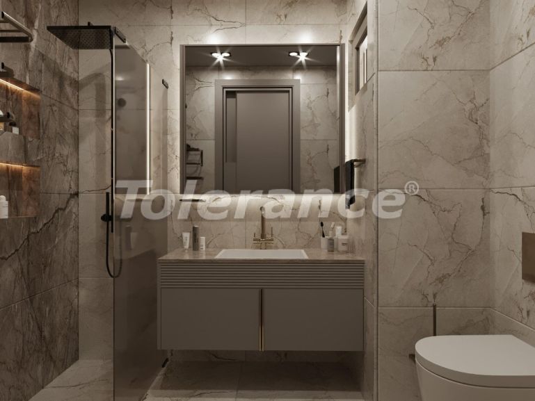 Квартира от застройщика в Коньяалты, Анталия с бассейном: купить недвижимость в Турции - 110710