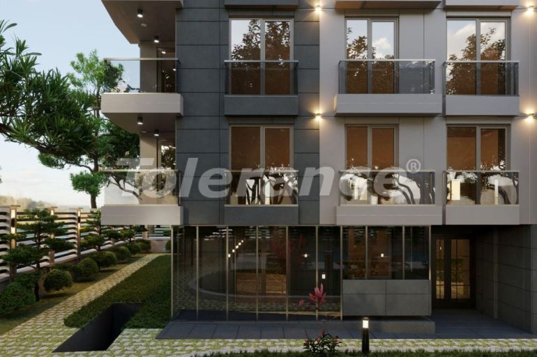 Квартира от застройщика в Коньяалты, Анталия с бассейном: купить недвижимость в Турции - 110718