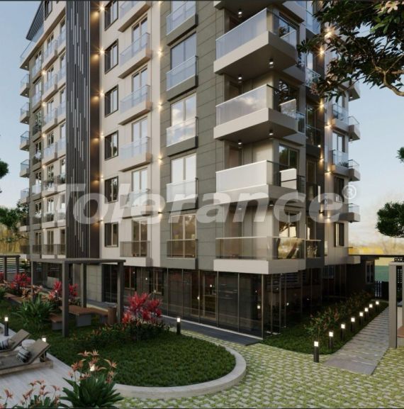 Квартира от застройщика в Коньяалты, Анталия с бассейном: купить недвижимость в Турции - 110722