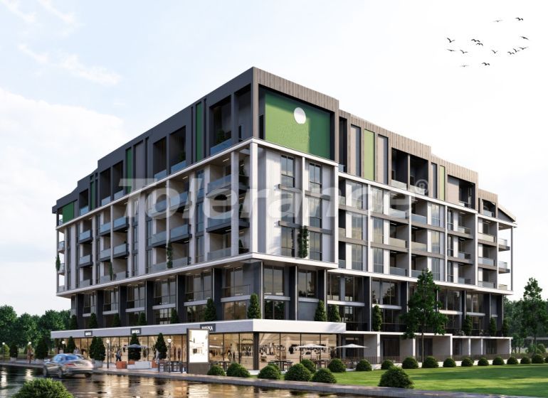 Квартира от застройщика в Коньяалты, Анталия с бассейном: купить недвижимость в Турции - 111567