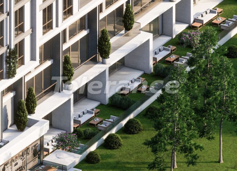 Квартира от застройщика в Коньяалты, Анталия с бассейном: купить недвижимость в Турции - 111569