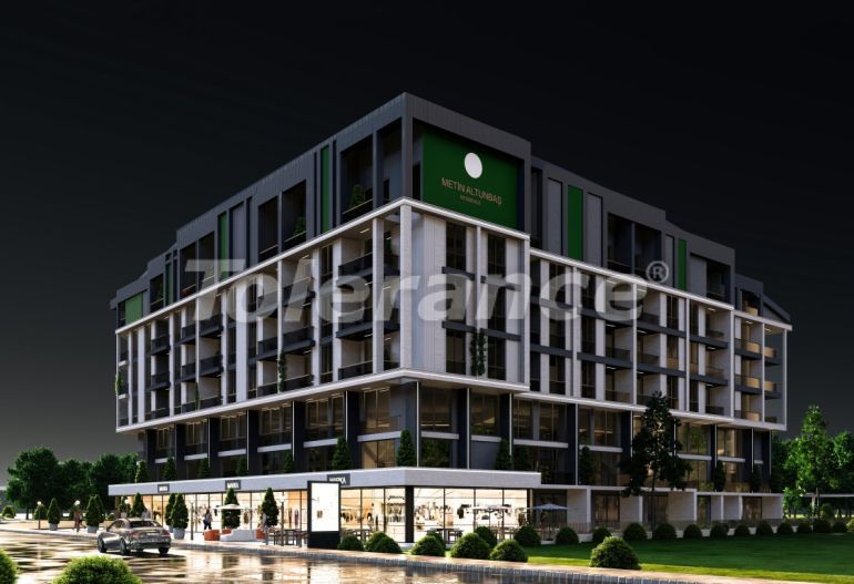 Квартира от застройщика в Коньяалты, Анталия с бассейном: купить недвижимость в Турции - 111570