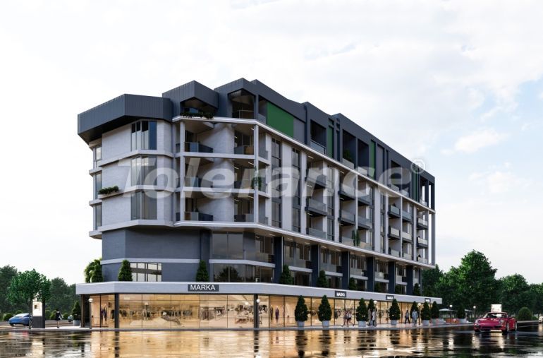 Квартира от застройщика в Коньяалты, Анталия с бассейном: купить недвижимость в Турции - 111571