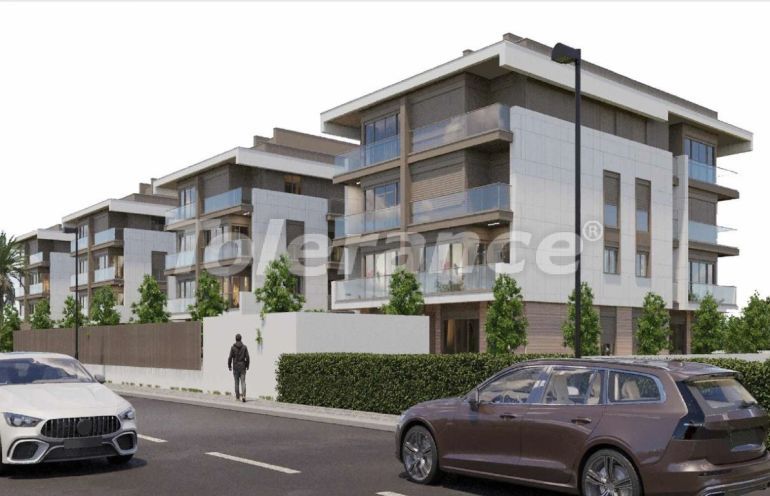 Квартира от застройщика в Коньяалты, Анталия с бассейном в рассрочку: купить недвижимость в Турции - 111712