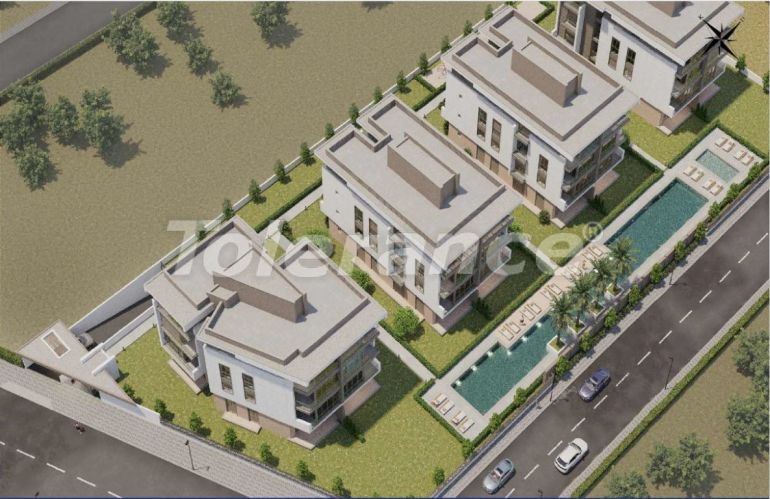 Квартира от застройщика в Коньяалты, Анталия с бассейном в рассрочку: купить недвижимость в Турции - 111713