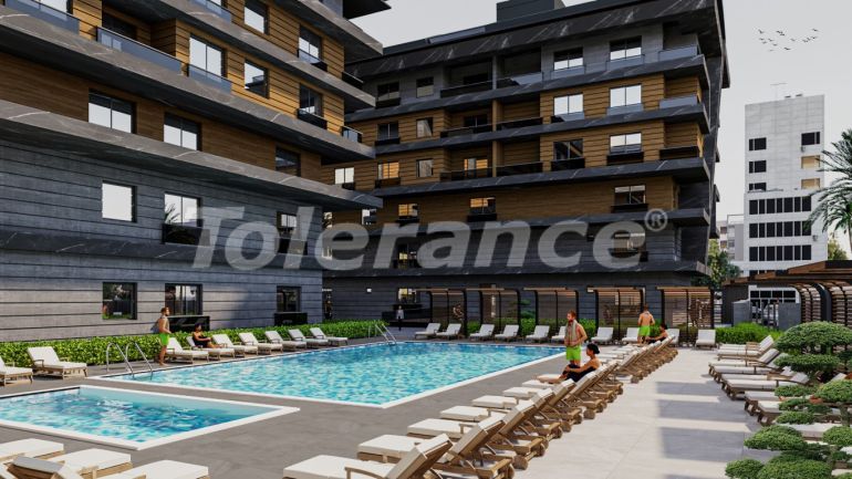 Квартира от застройщика в Коньяалты, Анталия с бассейном в рассрочку: купить недвижимость в Турции - 112969