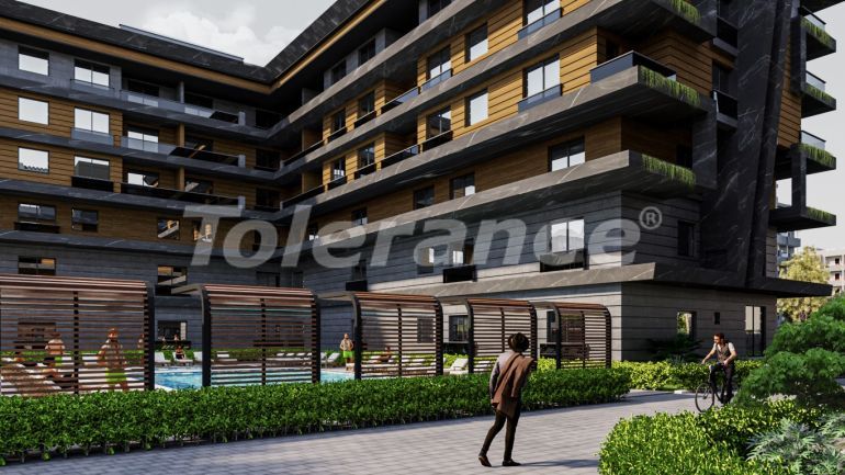 Квартира от застройщика в Коньяалты, Анталия с бассейном в рассрочку: купить недвижимость в Турции - 112972