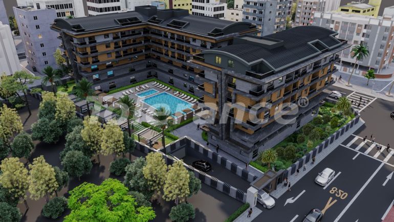 Квартира от застройщика в Коньяалты, Анталия с бассейном в рассрочку: купить недвижимость в Турции - 112974