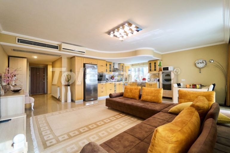 Квартира в Коньяалты, Анталия вид на море с бассейном: купить недвижимость в Турции - 117027