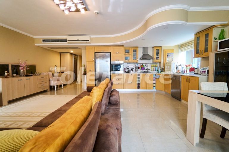 Квартира в Коньяалты, Анталия вид на море с бассейном: купить недвижимость в Турции - 117030