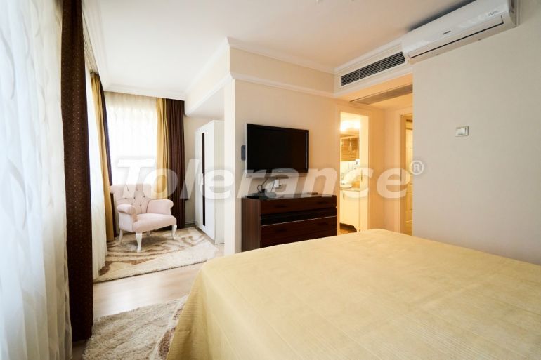 Квартира в Коньяалты, Анталия вид на море с бассейном: купить недвижимость в Турции - 117043