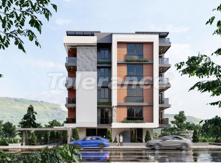 Квартира от застройщика в Коньяалты, Анталия с бассейном в рассрочку: купить недвижимость в Турции - 117096