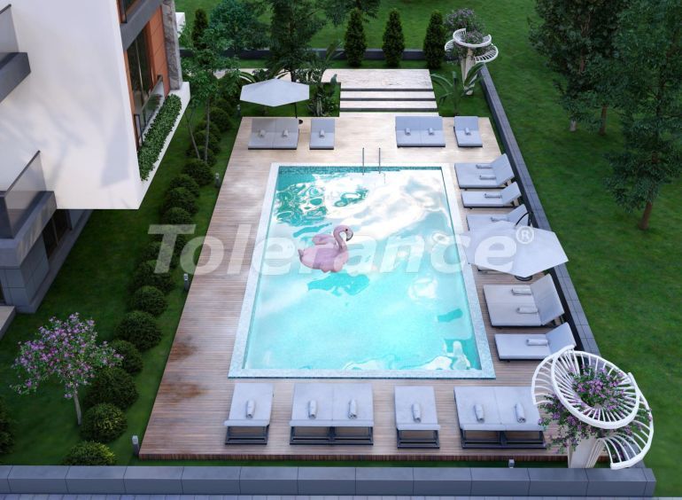 Квартира от застройщика в Коньяалты, Анталия с бассейном в рассрочку: купить недвижимость в Турции - 117101