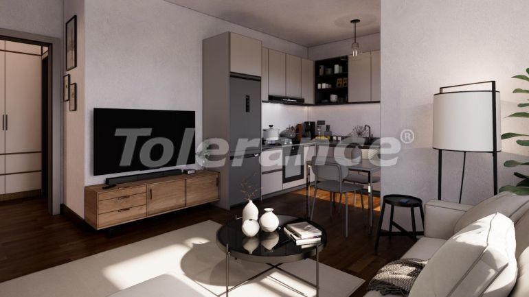 Квартира от застройщика в Коньяалты, Анталия с бассейном в рассрочку: купить недвижимость в Турции - 117105