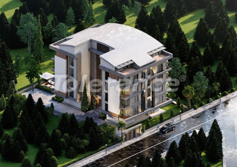 Квартира от застройщика в Коньяалты, Анталия с бассейном в рассрочку: купить недвижимость в Турции - 124261