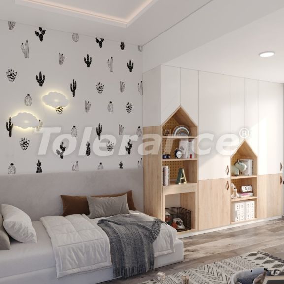 Квартира от застройщика в Коньяалты, Анталия с бассейном в рассрочку: купить недвижимость в Турции - 124272