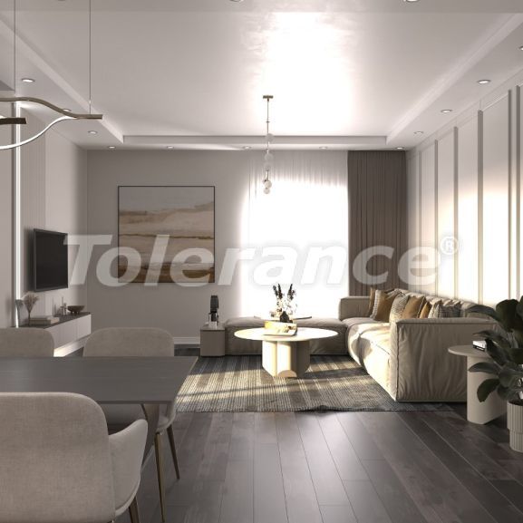 Квартира от застройщика в Коньяалты, Анталия с бассейном в рассрочку: купить недвижимость в Турции - 124276