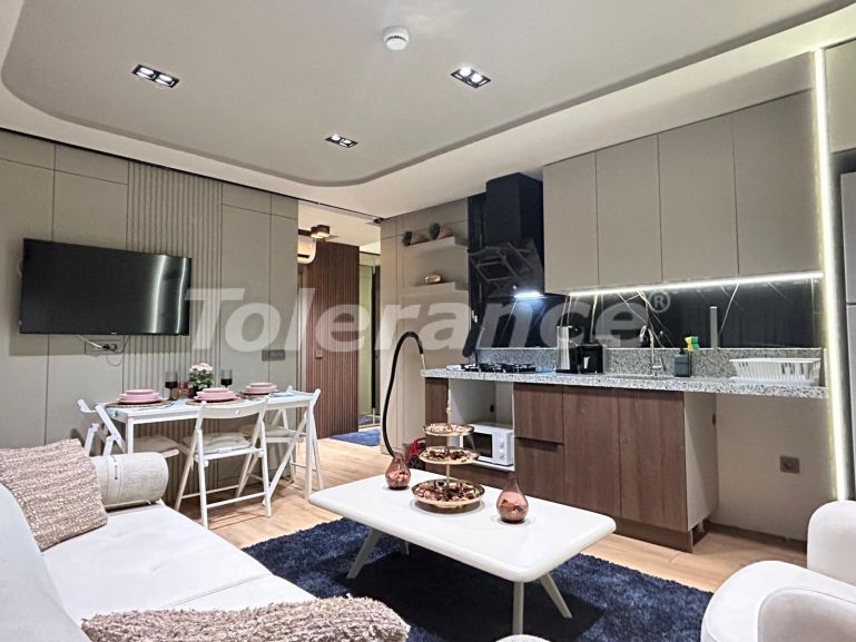 Квартира от застройщика в Коньяалты, Анталия с бассейном: купить недвижимость в Турции - 124637