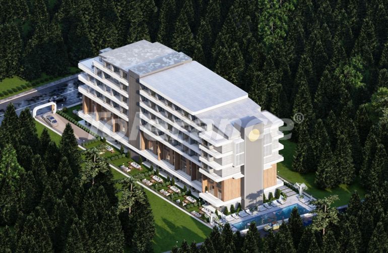 Квартира от застройщика в Коньяалты, Анталия с бассейном в рассрочку - 125150 Квартира от застройщика в Коньяалты, Анталия с бассейном в рассрочку: купить недвижимость в Турции - 125150