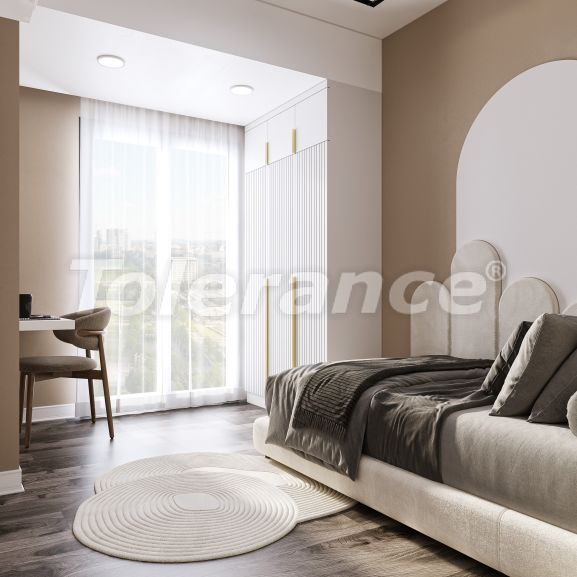 Квартира от застройщика в Коньяалты, Анталия с бассейном в рассрочку: купить недвижимость в Турции - 125284