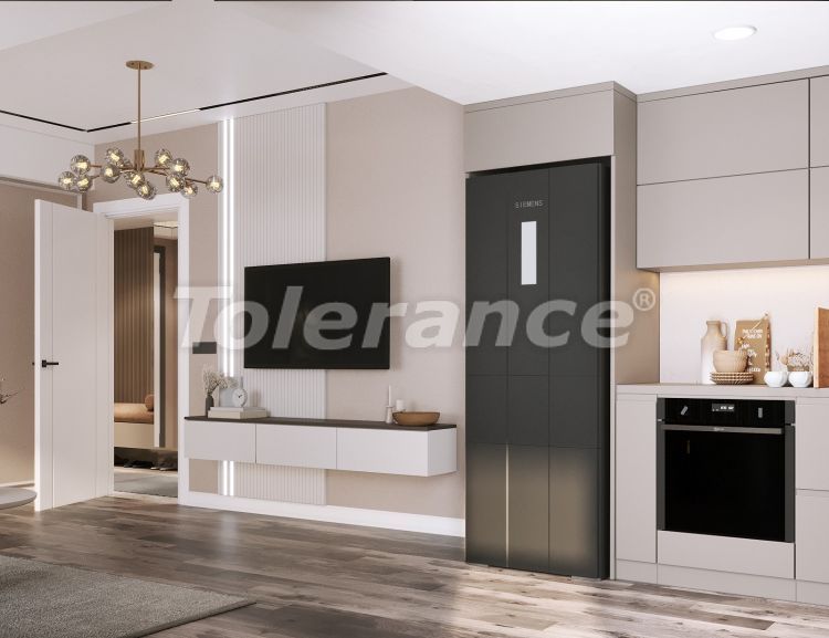 Квартира от застройщика в Коньяалты, Анталия с бассейном в рассрочку: купить недвижимость в Турции - 125286