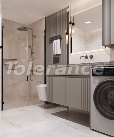 Квартира от застройщика в Коньяалты, Анталия с бассейном в рассрочку: купить недвижимость в Турции - 125289