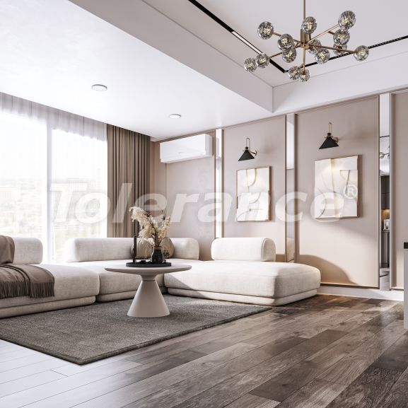 Квартира от застройщика в Коньяалты, Анталия с бассейном в рассрочку: купить недвижимость в Турции - 125290