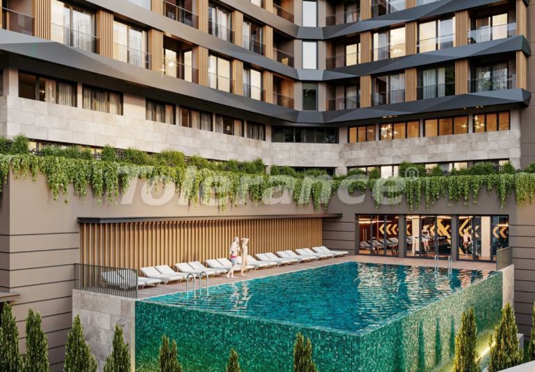 Квартира от застройщика в Коньяалты, Анталия с бассейном в рассрочку: купить недвижимость в Турции - 125482