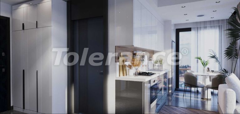 Квартира от застройщика в Коньяалты, Анталия с бассейном в рассрочку: купить недвижимость в Турции - 125489