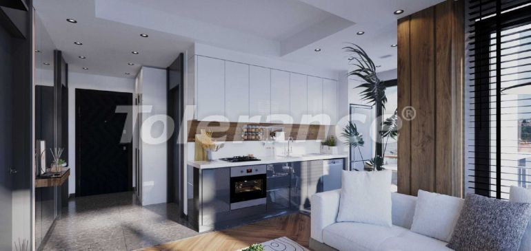 Квартира от застройщика в Коньяалты, Анталия с бассейном в рассрочку: купить недвижимость в Турции - 125490