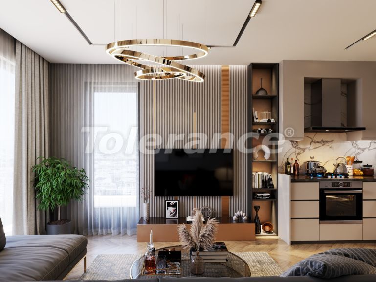 Квартира от застройщика в Коньяалты, Анталия с бассейном в рассрочку: купить недвижимость в Турции - 125896