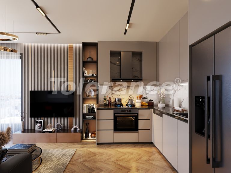 Квартира от застройщика в Коньяалты, Анталия с бассейном в рассрочку: купить недвижимость в Турции - 125903