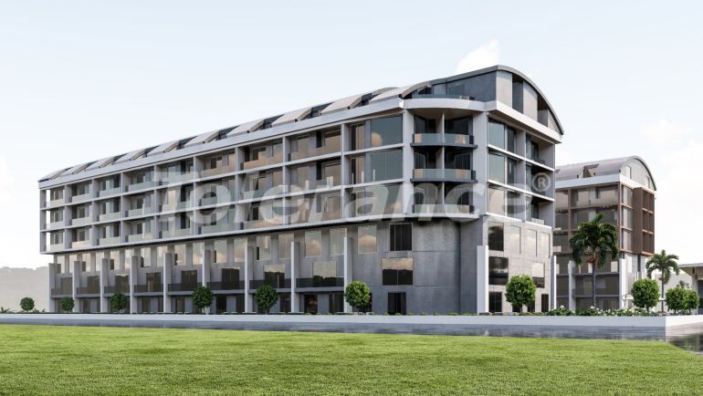 Квартира от застройщика в Коньяалты, Анталия с бассейном в рассрочку: купить недвижимость в Турции - 127314