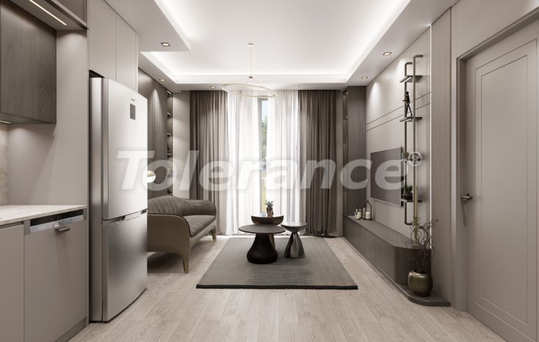 Квартира от застройщика в Коньяалты, Анталия с бассейном в рассрочку: купить недвижимость в Турции - 127320