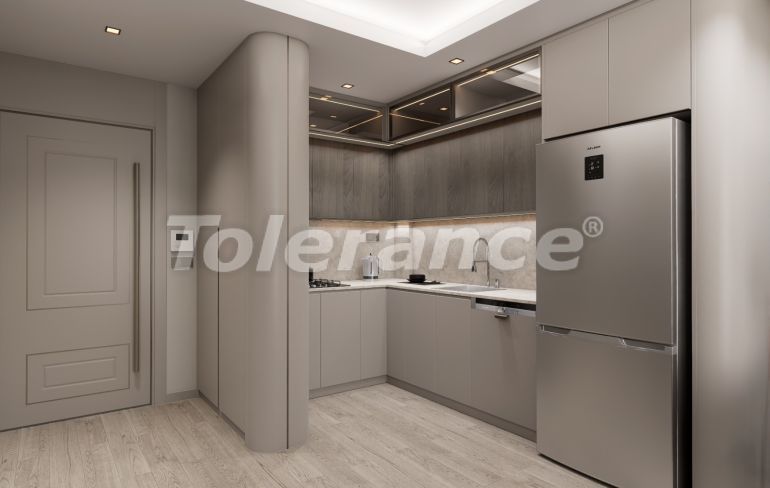 Квартира от застройщика в Коньяалты, Анталия с бассейном в рассрочку: купить недвижимость в Турции - 127321