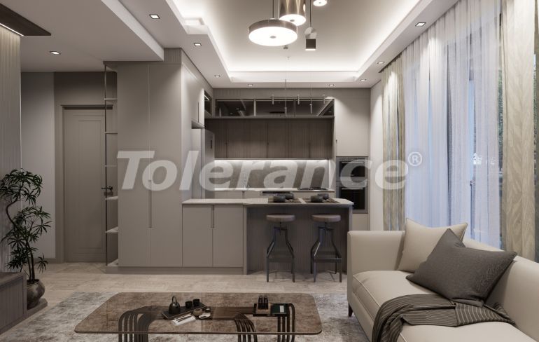 Квартира от застройщика в Коньяалты, Анталия с бассейном в рассрочку: купить недвижимость в Турции - 127322