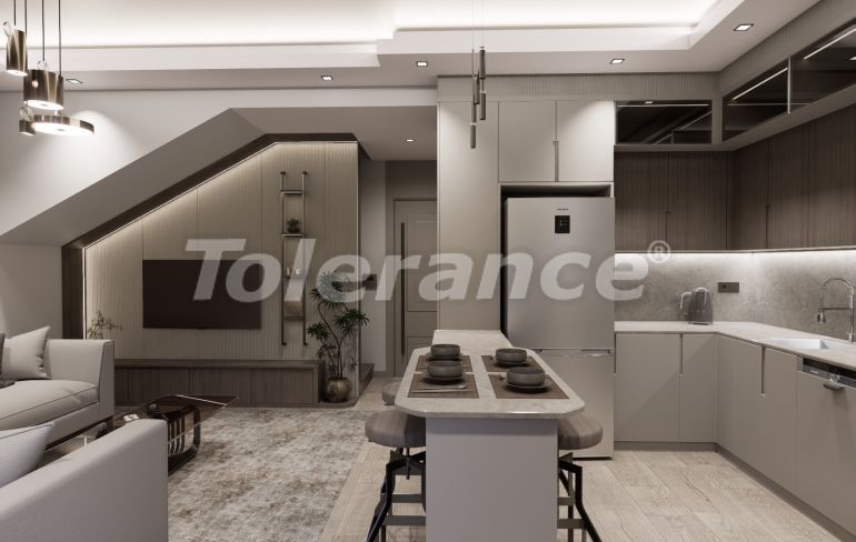 Квартира от застройщика в Коньяалты, Анталия с бассейном в рассрочку: купить недвижимость в Турции - 127325