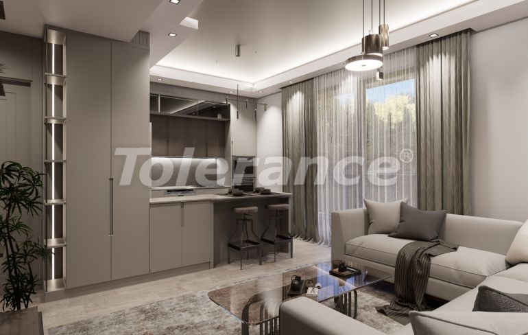 Квартира от застройщика в Коньяалты, Анталия с бассейном в рассрочку: купить недвижимость в Турции - 127327