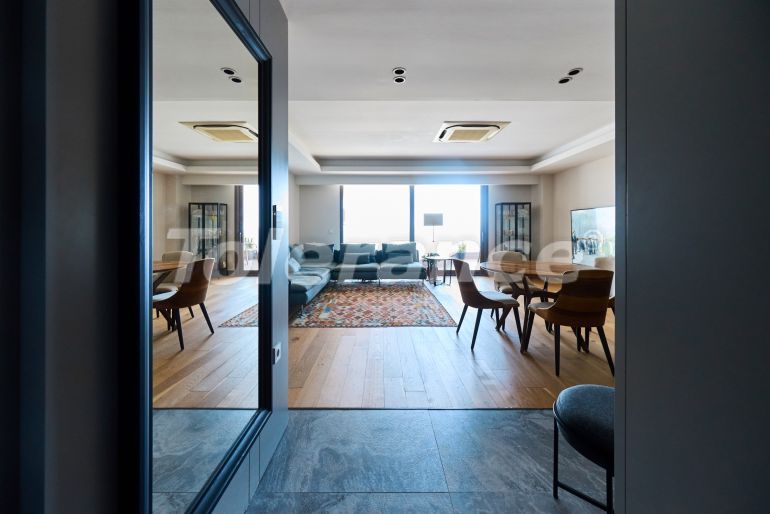 Квартира в Коньяалты, Анталия вид на море с бассейном: купить недвижимость в Турции - 128919