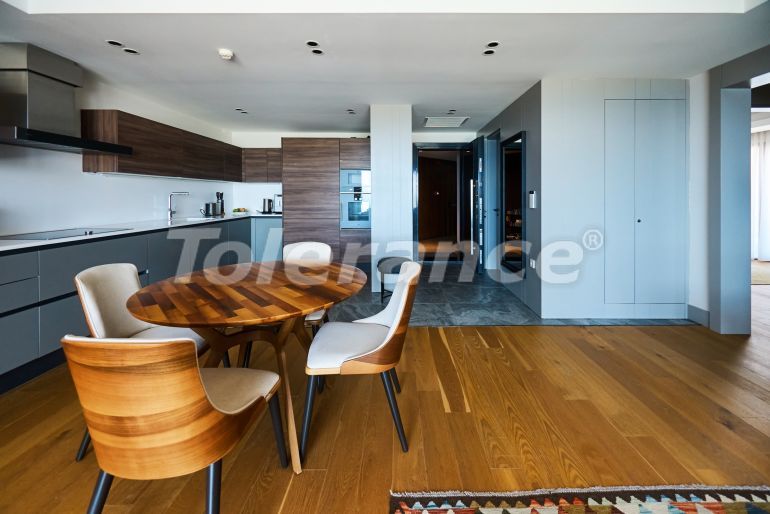 Квартира в Коньяалты, Анталия вид на море с бассейном: купить недвижимость в Турции - 128921