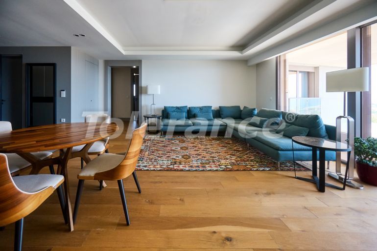 Квартира в Коньяалты, Анталия вид на море с бассейном: купить недвижимость в Турции - 128923