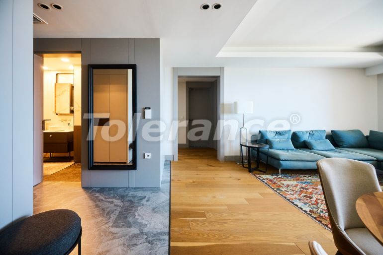 Квартира в Коньяалты, Анталия вид на море с бассейном: купить недвижимость в Турции - 128926