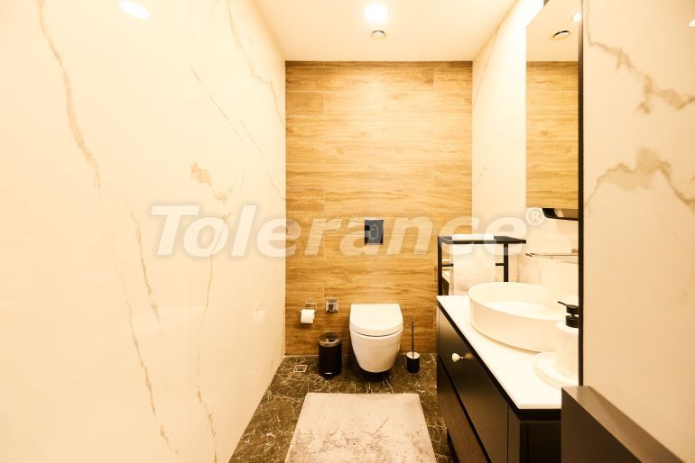 Квартира в Коньяалты, Анталия вид на море с бассейном: купить недвижимость в Турции - 128927