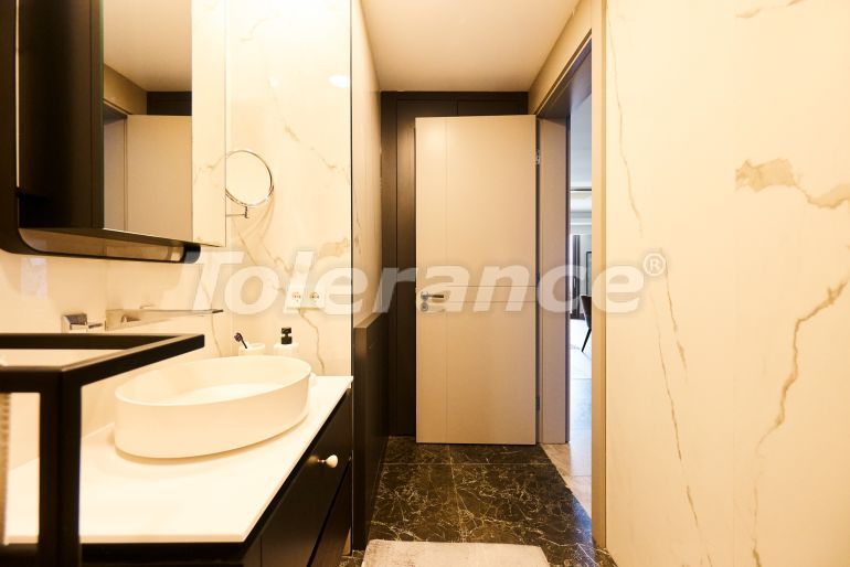 Квартира в Коньяалты, Анталия вид на море с бассейном: купить недвижимость в Турции - 128928