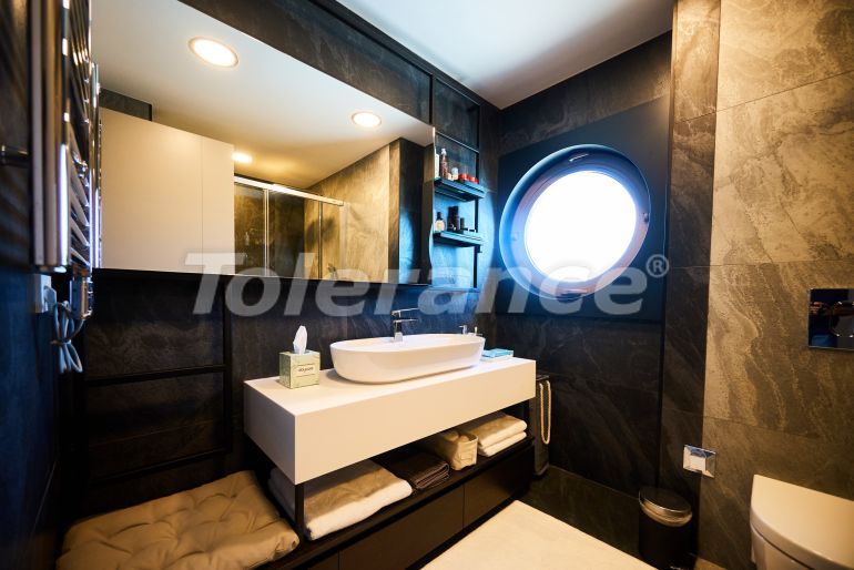 Квартира в Коньяалты, Анталия вид на море с бассейном: купить недвижимость в Турции - 128933