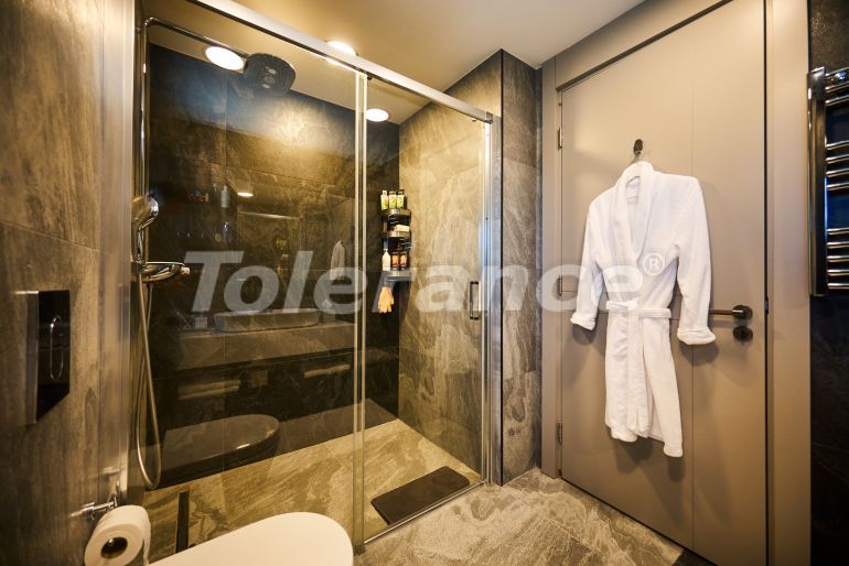 Квартира в Коньяалты, Анталия вид на море с бассейном: купить недвижимость в Турции - 128934