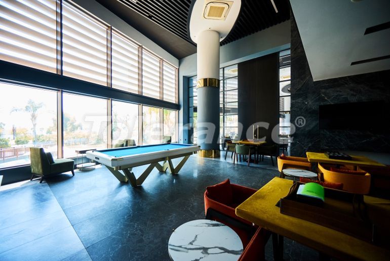 Квартира в Коньяалты, Анталия вид на море с бассейном: купить недвижимость в Турции - 128942