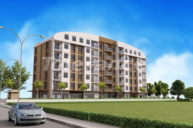 Квартира от застройщика в Коньяалты, Анталия с бассейном в рассрочку: купить недвижимость в Турции - 133005