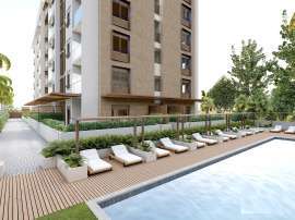 Квартира от застройщика в Коньяалты, Анталия с бассейном в рассрочку: купить недвижимость в Турции - 133007