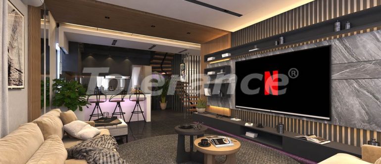 Квартира от застройщика в Коньяалты, Анталия с бассейном в рассрочку: купить недвижимость в Турции - 133019